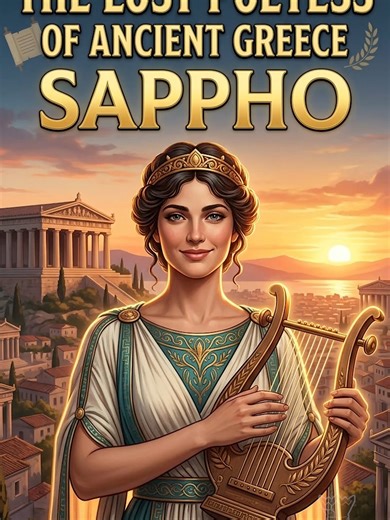 SAPPHO | THE LEGENDARY LYRIC POET OF GREECE Sappho was one of the most famous poets of Ancient Greece. Living on the island of Lesbos, her lyrical poetry about love and emotion influenced literature for centuries. #sappho #ancientgreece #greekpoetry #poetryhistory #historyfacts #worldhistory #education #reels #historyshorts #education #reels #historyshorts