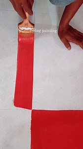 307K views · 4.8K reactions | Floor paint red color #paint #color #trendingvideo #facebookreelsviral | Sohag Alom Painter | Facebook