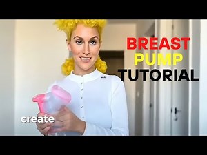 [4K] First Time Use a Breast Pump With ARIC: Step-by-Step Guide for New Moms