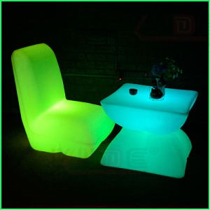 [Hot Item] Modern Bar Furniture Home Bar Decor Glowing Sofa Set