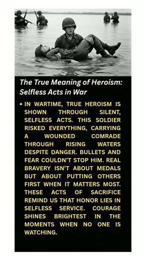 The True Meaning of Heroism: Selfless Acts in War#shorts