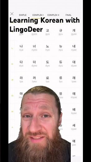 Learning Korean with LingoDeer