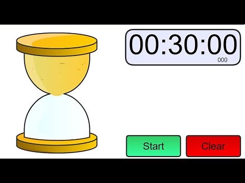 30 Minutes- Sand Timer