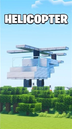 Minecraft: Helicopter #minecraft