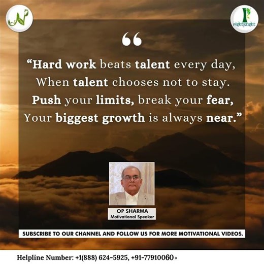 Hard Work vs Talent – The Truth About Success | Motivational Quote