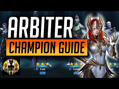 RAID: Shadow Legends | ARBITER CHAMPION GUIDE | THE ARENA SPEED LEAD!