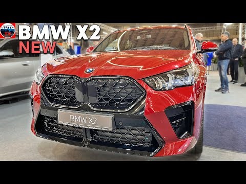 All New BMW X2 2024 - Visual REVIEW, exterior & interior (Dragon Fire Red)