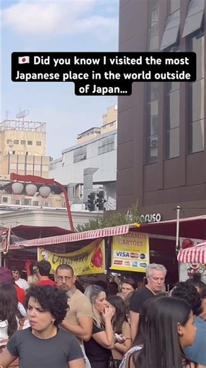 🇯🇵 World’s most JAPANESE place outside of Japan #saopaulo #brasil #liberdade