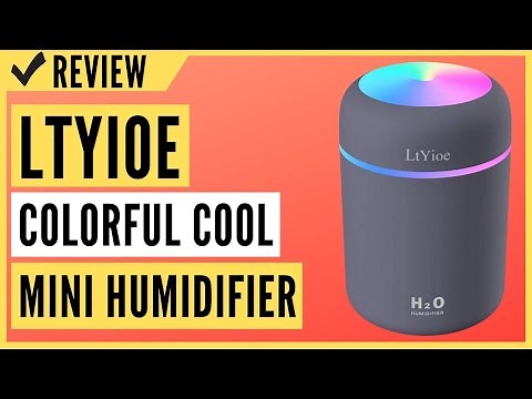 LtYioe Colorful Cool Mini Humidifier | LtYioe Humidifier Review