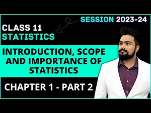 Concept of Economics and Significance of Statistics in Economics class 11 | Chapter 1 Introduction