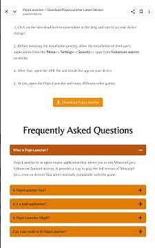 How to install minecraft java edition on mobile/tablet