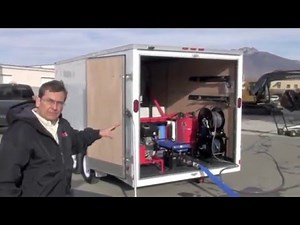 Power Washer Pressure Washer Enclosed Trailer Environmental