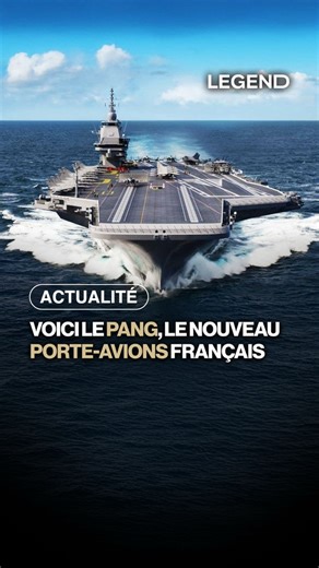 Ce dimanche, Emmanuel Macron a officiellement lancé la construction du PANG, le nouveau porte-avions destiné à remplacer le Charles de Gaulle en 2038. On vous explique. | Legend