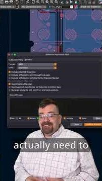 Making a Position File in KiCAD