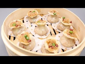 World famous Dim Sum Shumai Recipe! 在家做火腿小烧卖 非常详细 超级好用的技巧分享