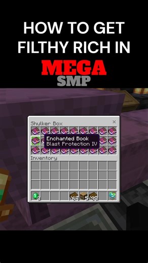 Anyone need to visit the villager farm? Minecraft Mega SMP money method #gaming #shorts #music #mcpe