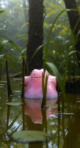 Bulbasaur meet Ditto | Pokènational Geographic AI animation #pokemon #pokemonfan #pokemoncommunity | Pokémon lover