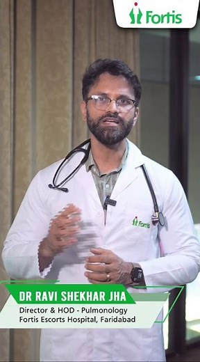 Improve Your Lung Capacity Naturally | Dr. Ravi Shekhar Jha | Fortis Escorts Hospital