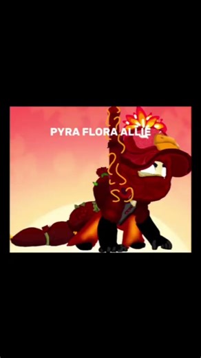 Pyra Flora Allie Fan Art #supercell #skin #brawlstars #supercellmake