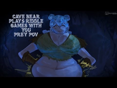 Cave Bear Plays Riddle Games With You( Teasing Pred, Trickster Pred, Unwilling, Digestion, Prey POV)