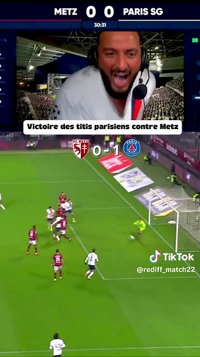 Résumé du match Paris Saint-Germain contre Metz