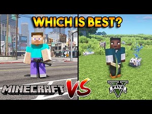 GTA 5 STEVE VS MINECRAFT FRANKLIN : WHICH IS BEST?