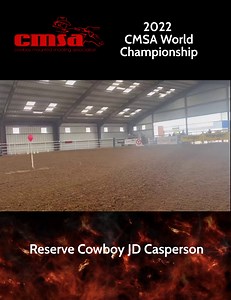 2022 CMSA World Championship Reserve Cowboy JD Casperson Congratulations! | Cowboy Mounted Shooting Association