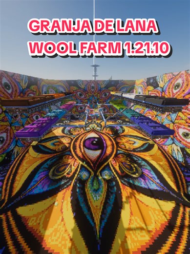 Granja de lana 1 millón de items la hora - Minecraft java #viral #minecraft #mc #foryou