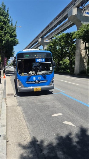 Daegu Sejin Transportation Suseong 3-1 Route No. 2060 November 2017 New Super Aero City Standard ...