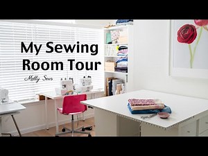 Sewing Room Tour - Creative Home Office
