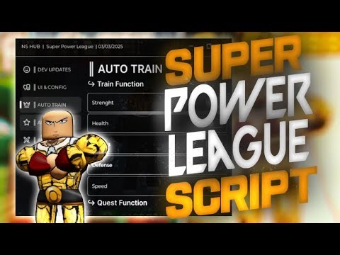 Super Power League script – (Auto Train, Auto Quest)