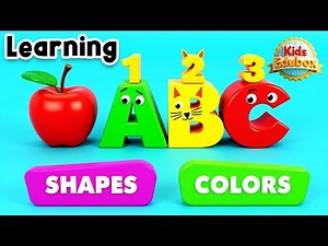 Ultimate ABC & 123 Learning for Toddlers! | Shapes, Colors, and Songs Inside