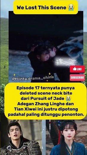 deleted scene pursuit of jade #zhanglinghe #tianxiweidrama #dramachina #dracin #cdrama #viraldrama