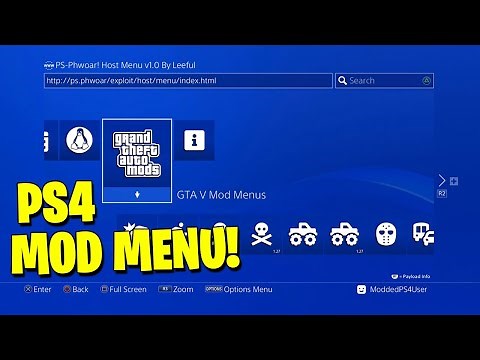 How To Install A GTA 5 PS4 STORY MODE Mod Menu NO USB OR PC! (PS4 MODDING)