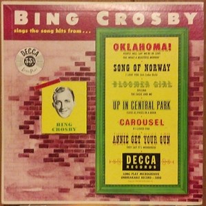 Bing Crosby - Bing Crosby Sings The Song Hits From Broadway