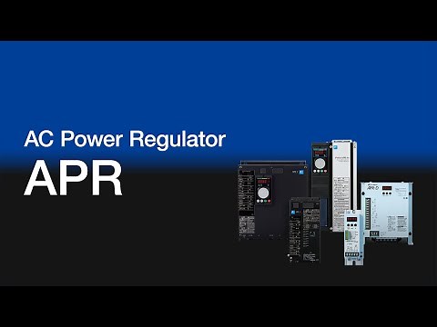 AC power regulator (APR)｜Products and Solutions