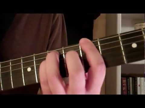 How To Play the A5 Power Chord On Guitar and (A5 open)