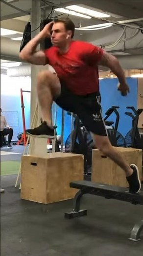 EXPLOSIVE Bulgarian Split Squat #jump #explosive #legworkout