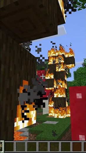 Forest Fire in Minecraft?!