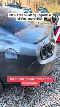 2010 ford mustang gt upgrade to gt 500