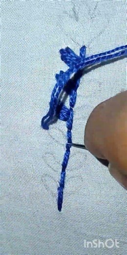 So simple and easy Hand Embroidery Design StitchCraft #shorts #trending #viral