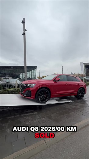 Audi Q8 2026 for Sale — SOLD, 0 km, Red
