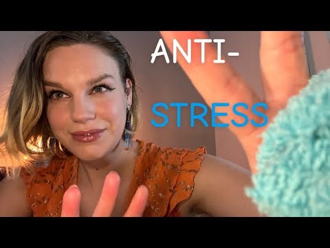 [ASMR] Fast & Aggressive Healing Hand Movements ✨ + Head & Shoulder Towel Massage (French Spoken)