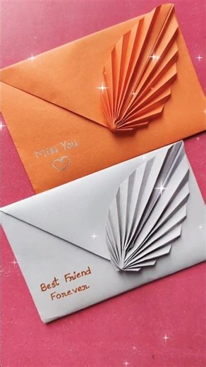 Beautiful Envelope ✉️ with paper #craft #diy #shorts