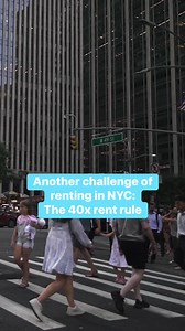 2.6M views · 10K reactions | Did you know most NYC apartments have income requirements for renters? Here, we break down the 40x rent rule. | CNBC Make It | Facebook