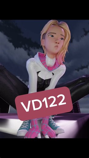 Gwen Stacy 3D Animation SpiderGwen | Memes Edit