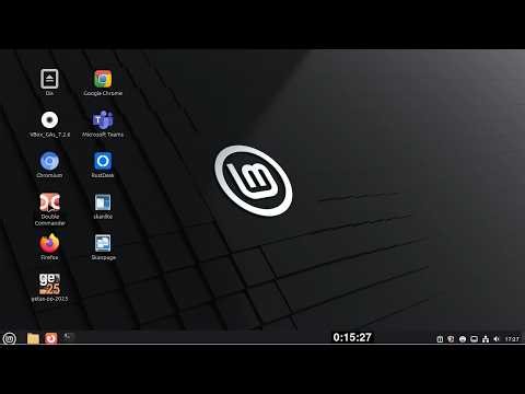 #06 Installation de Linux, création automatique d'icônes sur le bureau