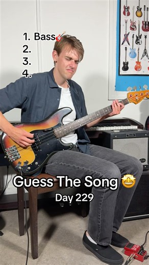Day 229 | Can you guess the song? 😁 Made this with my Loop Station (Boss RC-3) 🎶 #guessthesong