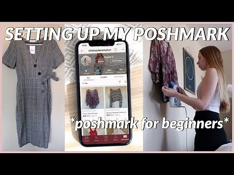 getting my poshmark account set up | POSHMARK FOR BEGINNERS 2020