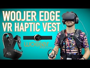 Woojer Edge Demo - Awesome VR Haptic Vest and Strap